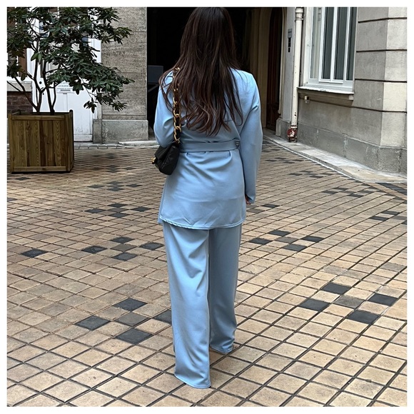 #92 PARIS 2 PIECE JACKET AND WRAP JACKET SET - Picture 5 of 8